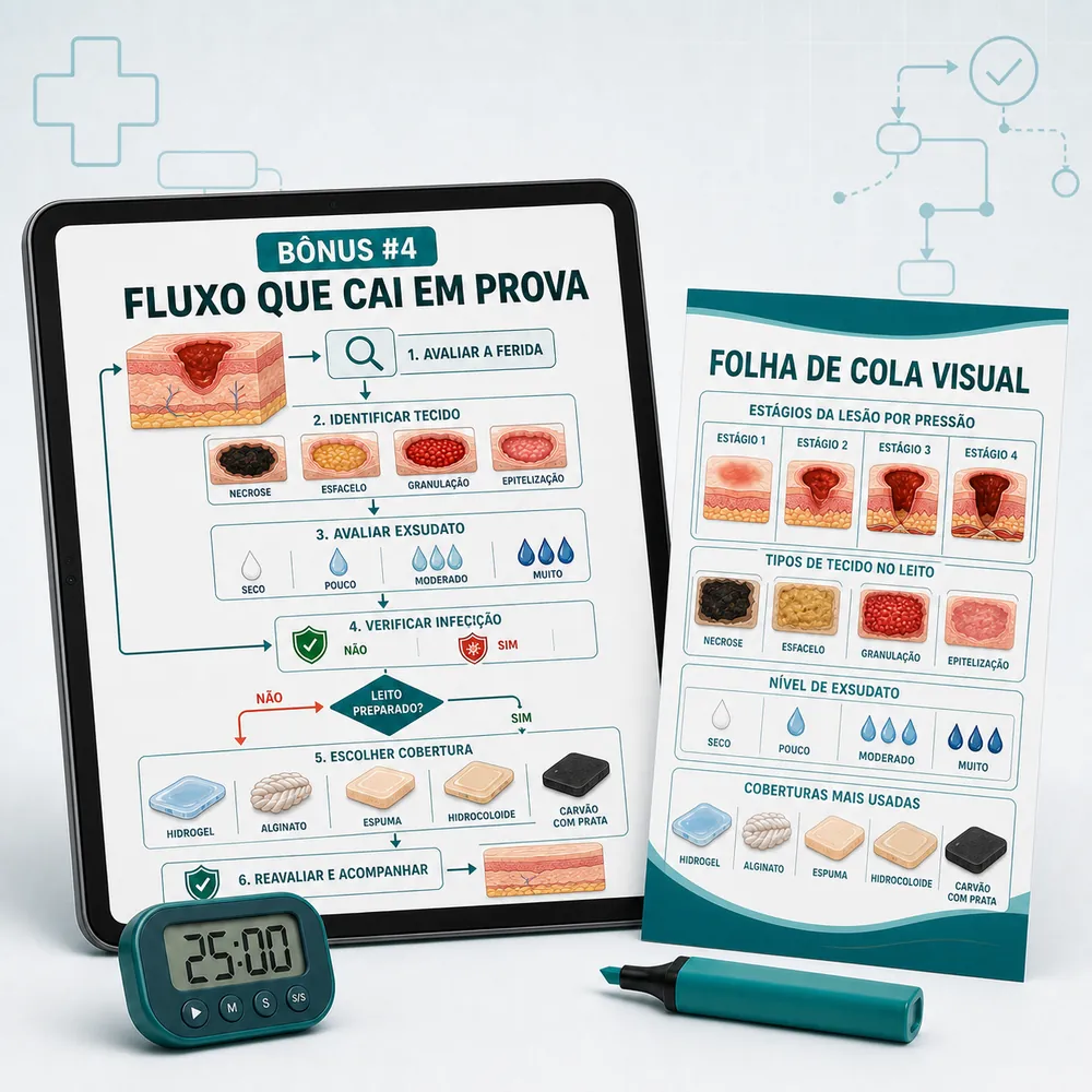 Fluxo Que Cai em Prova + Folha de Cola Visual